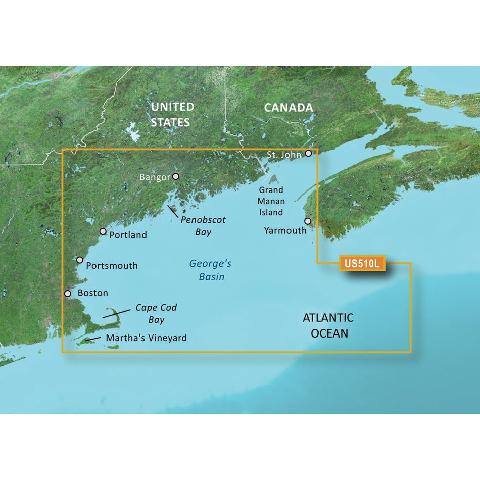 Garmin BlueChart g3 Vision HD - VUS510L - St. John - Cape Cod - microSD/SD - Get Tight Gear