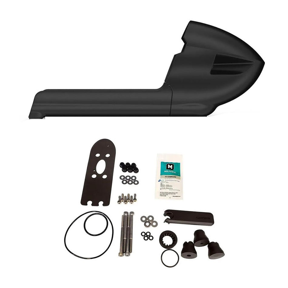 Garmin Force Nose Cone w/Transducer Replacement Kit - Black - Get Tight Gear