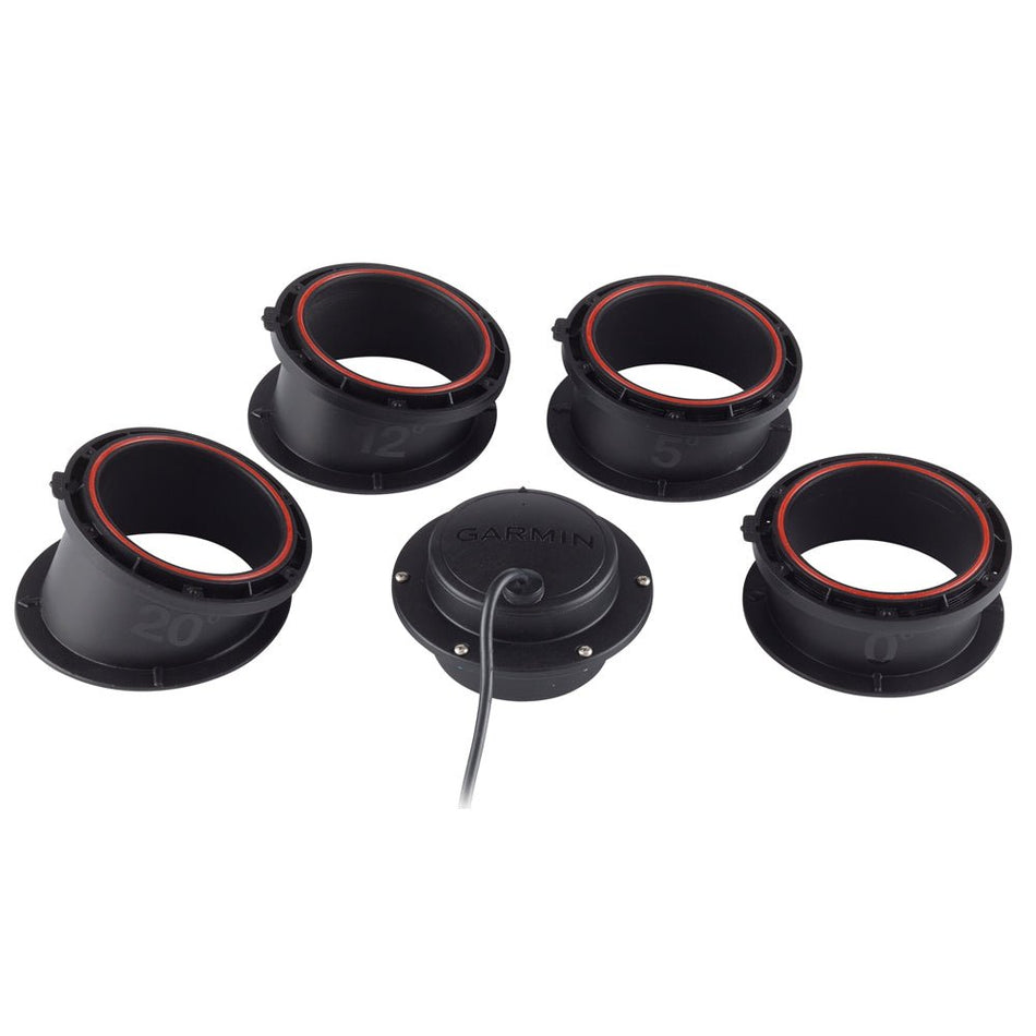 Garmin GT15M - IH Plastic, In - Hull, Mid - Band CHIRP Transducer - 85 - 165kHz, 600W, 8 - Pin - Get Tight Gear