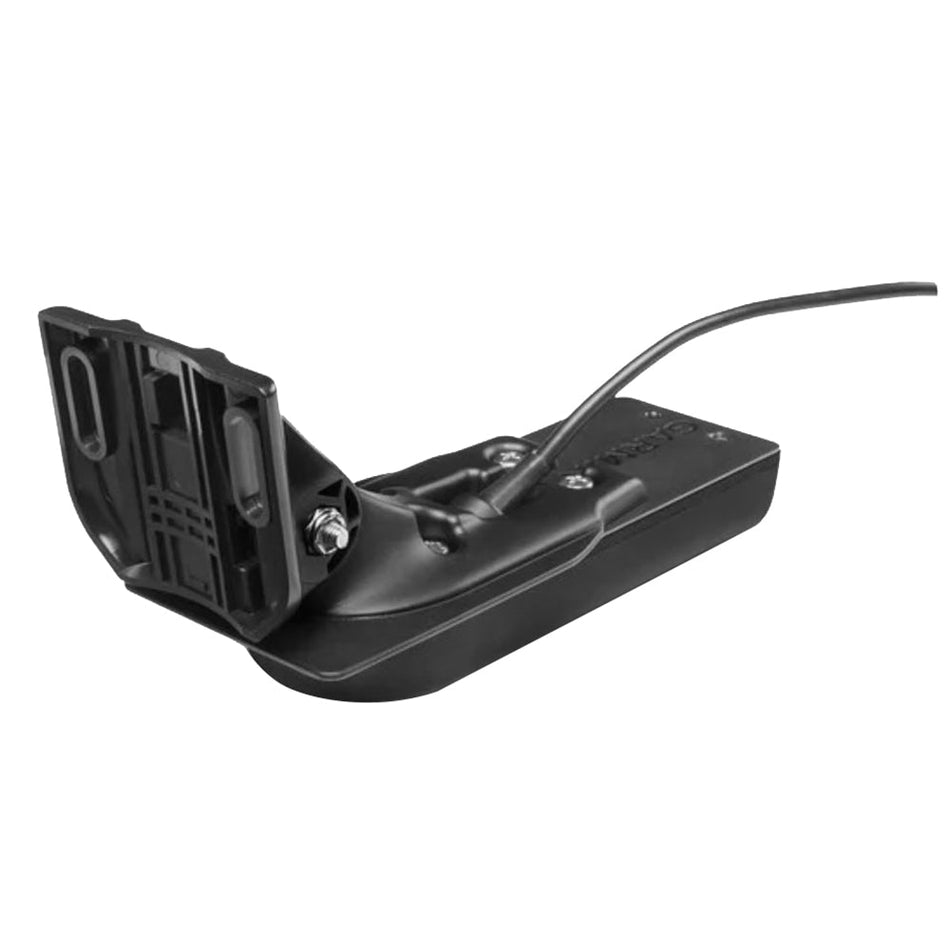 Garmin GT52HW - TM Plastic, TM or Trolling Motor Transducer, High Wide CHIRP/DownVu/SideVu - 455/800kHz, 500W - Get Tight Gear