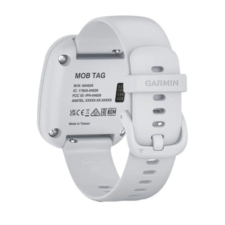Garmin MOB Tag w/White Quick Release Band - Get Tight Gear
