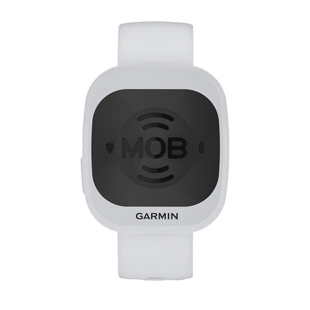 Garmin MOB Tag w/White Quick Release Band - Get Tight Gear