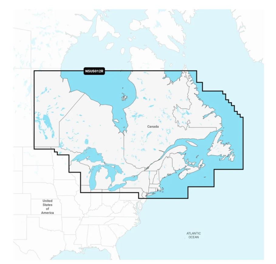 GARMIN NAVIONICS+ CANADA EAST & GR - Get Tight Gear