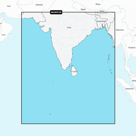 Garmin Navionics+ NSAW015R - Indian Subcontinent - Marine Chart - Get Tight Gear