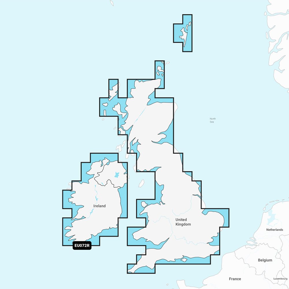 Garmin Navionics+ NSEU072R - U.K. & Ireland Lakes & Rivers - Marine Chart - Get Tight Gear
