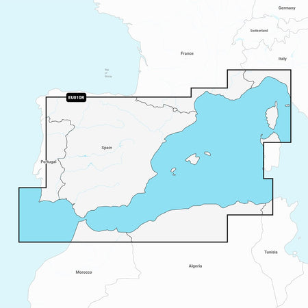 Garmin Navionics+ NSEU10R - Spain, Mediterranean Coast - Marine Chart - Get Tight Gear