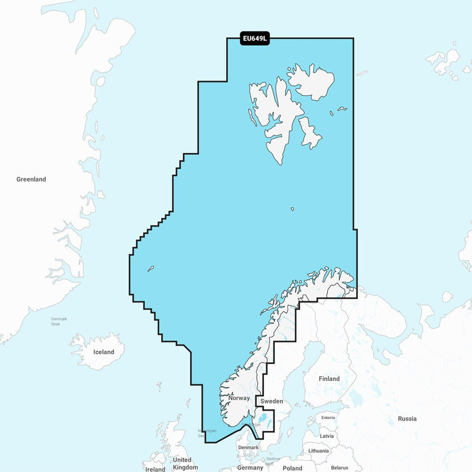 Garmin Navionics+ NSEU649L - Norway - Marine Chart - Get Tight Gear