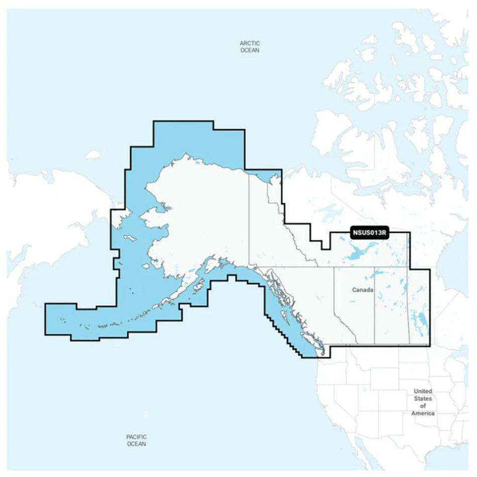 Garmin Navionics+ NSUS013R Canada, West & Alaska - Get Tight Gear