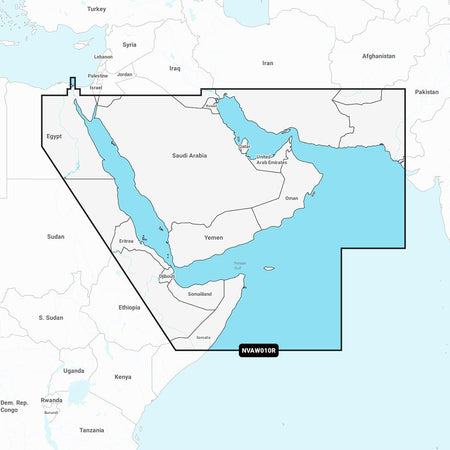 Garmin Navionics Vision+ NVAW010R - The Gulf & Red Sea - Marine Chart - Get Tight Gear