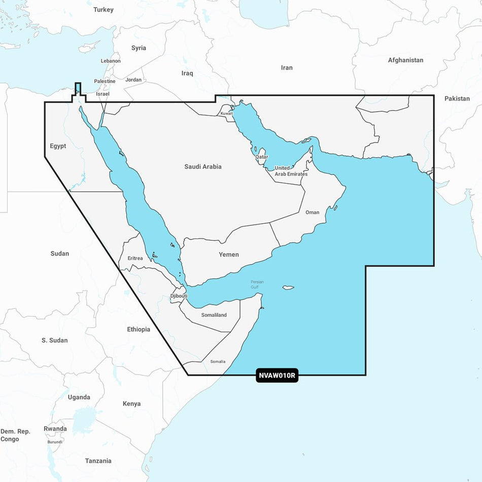 Garmin Navionics Vision+ NVAW010R - The Gulf & Red Sea - Marine Chart - Get Tight Gear
