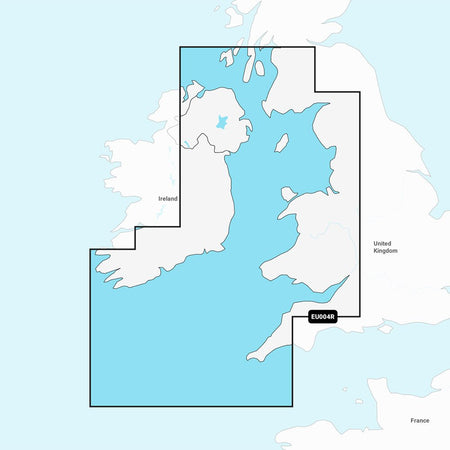 Garmin Navionics Vision+ NVEU004R - Irish Sea - Marine Chart - Get Tight Gear