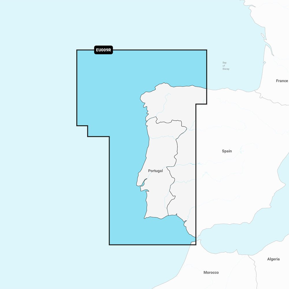 Garmin Navionics Vision+ NVEU009R - Portugal & Spain, Northwest - Marine Chart - Get Tight Gear