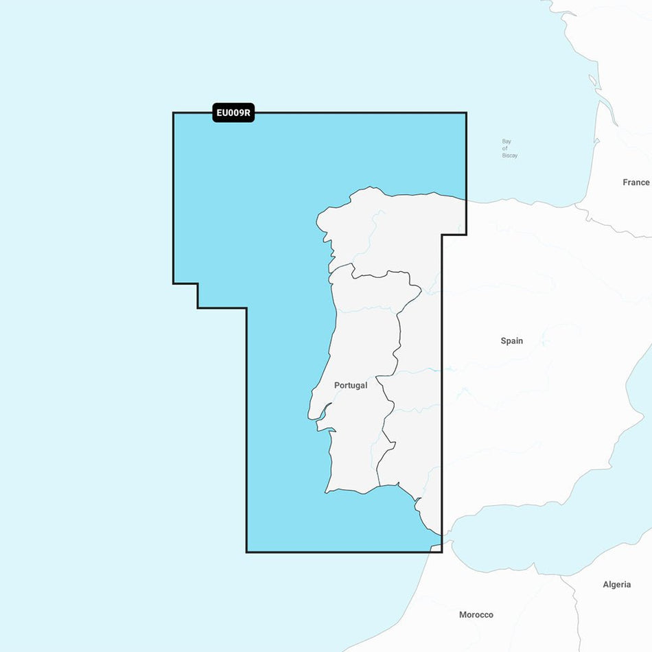 Garmin Navionics Vision+ NVEU009R - Portugal & Spain, Northwest - Marine Chart - Get Tight Gear