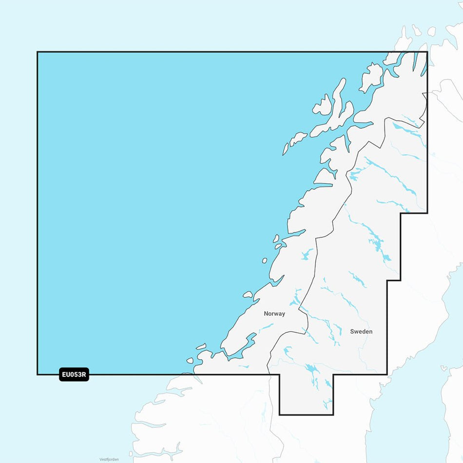Garmin Navionics Vision+ NVEU053R - Norway, Trondheim to Tromso - Marine Chart - Get Tight Gear