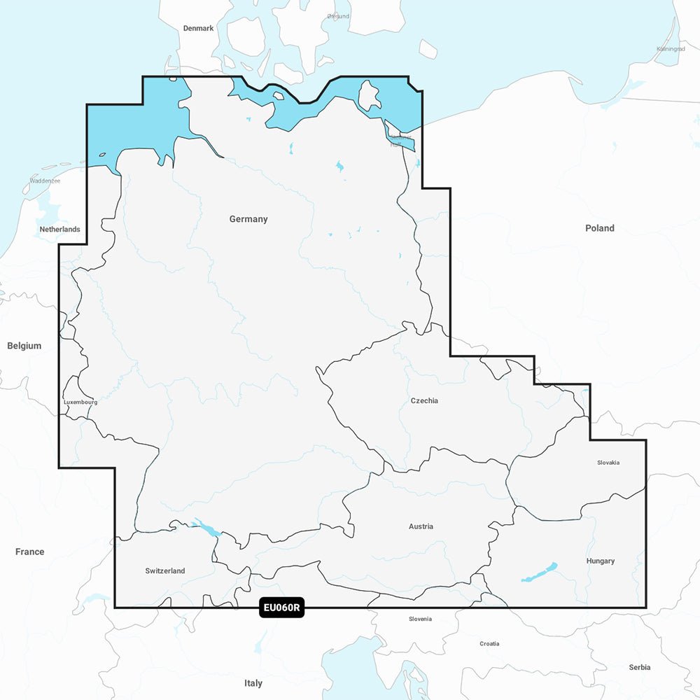 Garmin Navionics Vision+ NVEU060R - Germany, Lakes & Rivers - Inland Marine Chart - Get Tight Gear