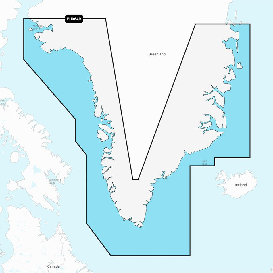 Garmin Navionics Vision+ NVEU064R - Greenland - Marine Chart - Get Tight Gear