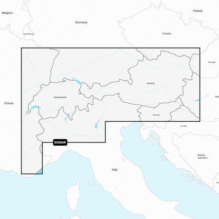 Garmin Navionics Vision+ NVEU066R - Alpine, Lakes & Rivers - Inland Marine Chart - Get Tight Gear