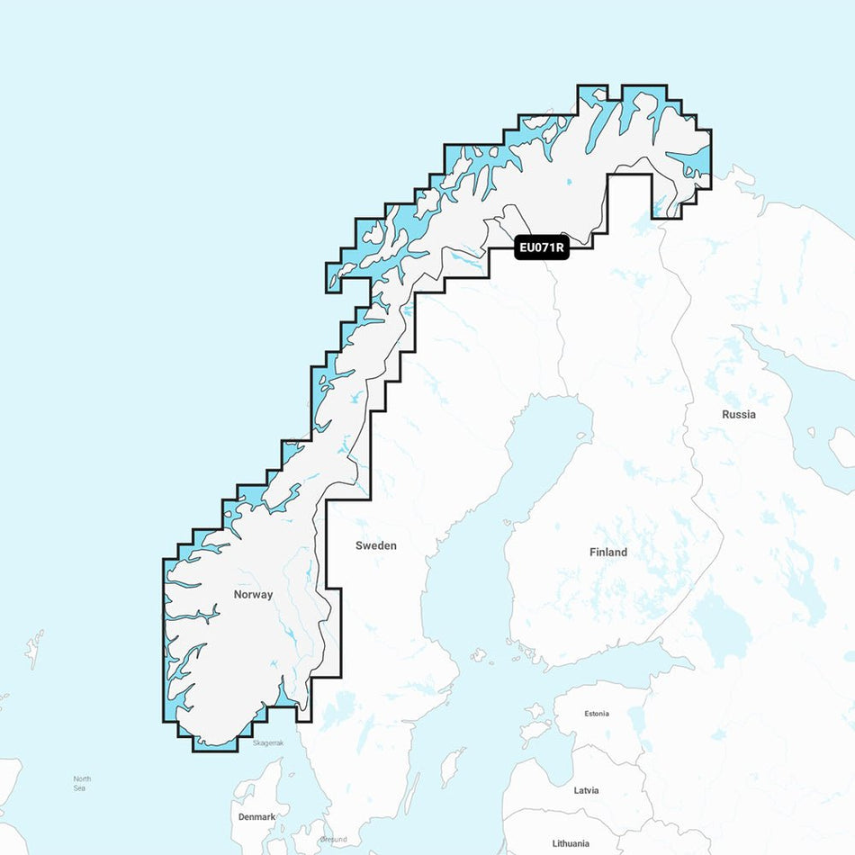 Garmin Navionics Vision+ NVEU071R - Norway, Lakes & Rivers - Inland Marine Chart - Get Tight Gear