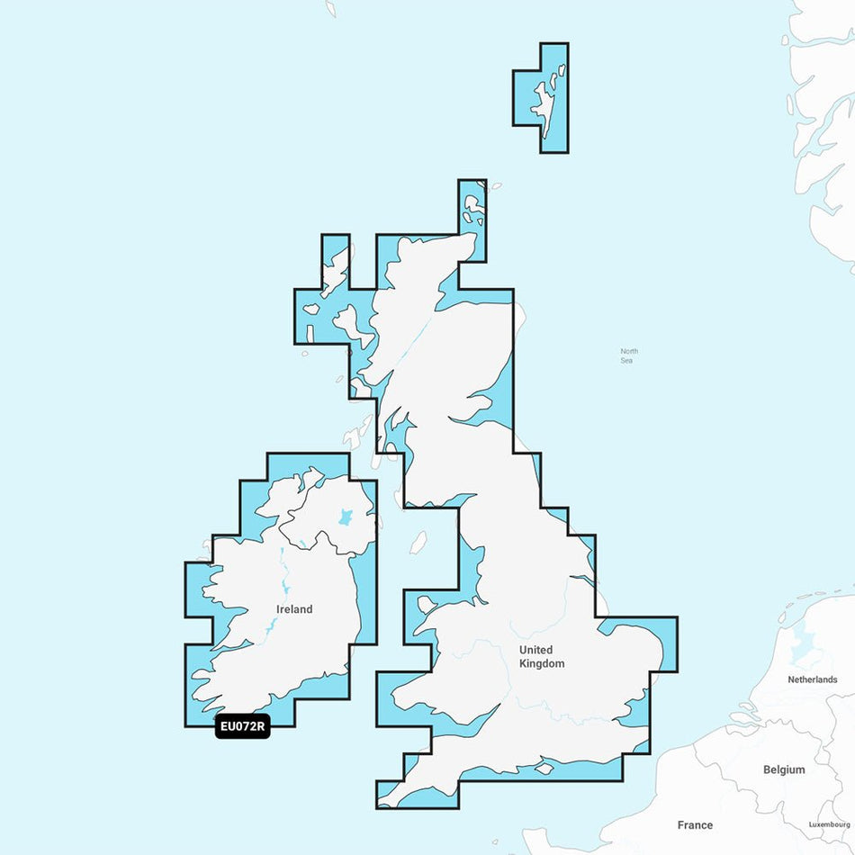 Garmin Navionics Vision+ NVEU072R - U.K. & Ireland Lakes & Rivers - Inland Marine Chart - Get Tight Gear