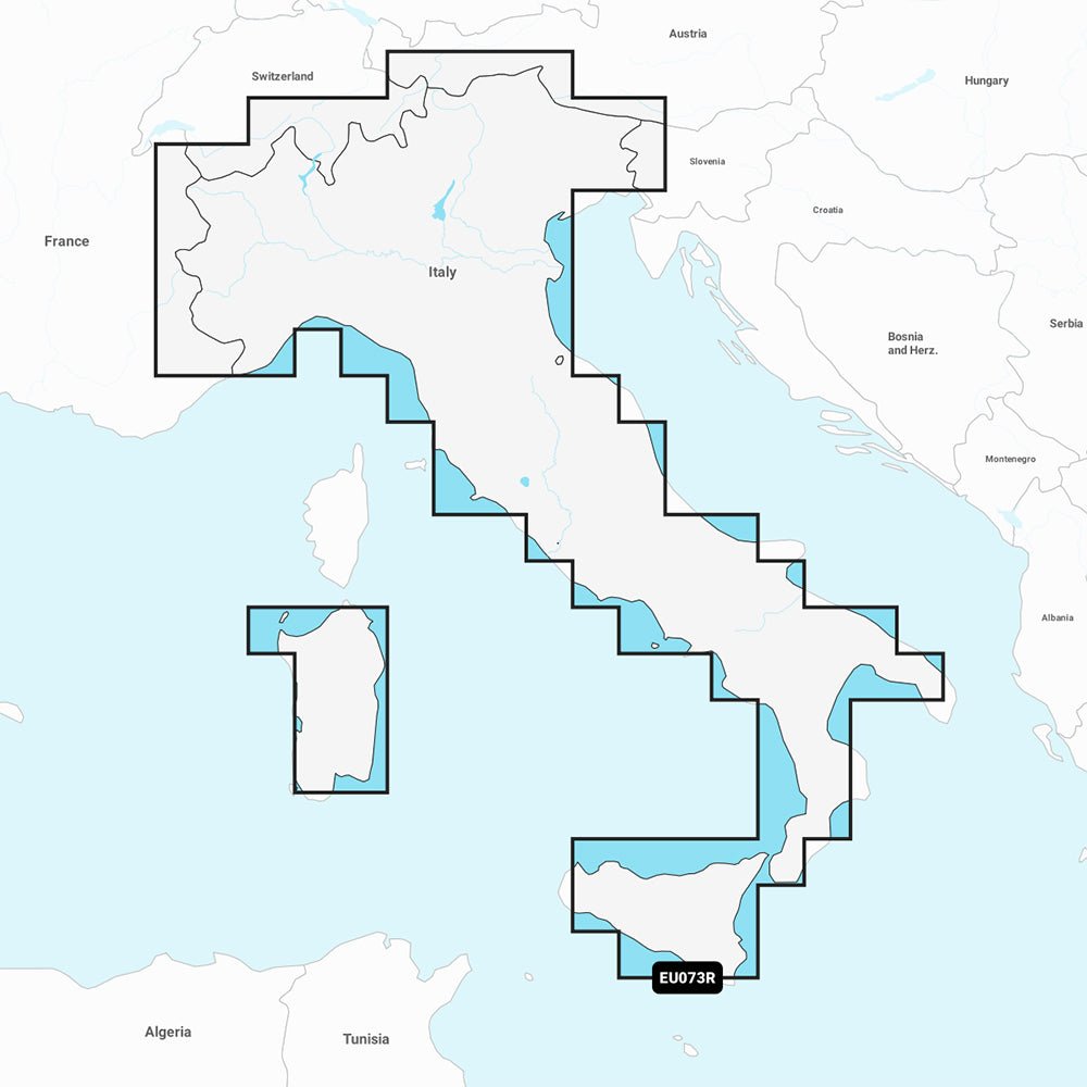 Garmin Navionics Vision+ NVEU073R - Italy, Lakes & Rivers - Marine Chart - Get Tight Gear