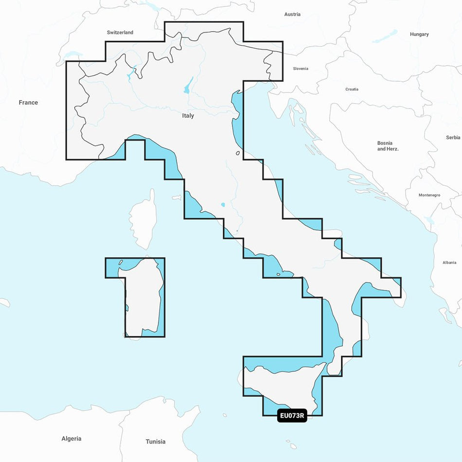 Garmin Navionics Vision+ NVEU073R - Italy, Lakes & Rivers - Marine Chart - Get Tight Gear