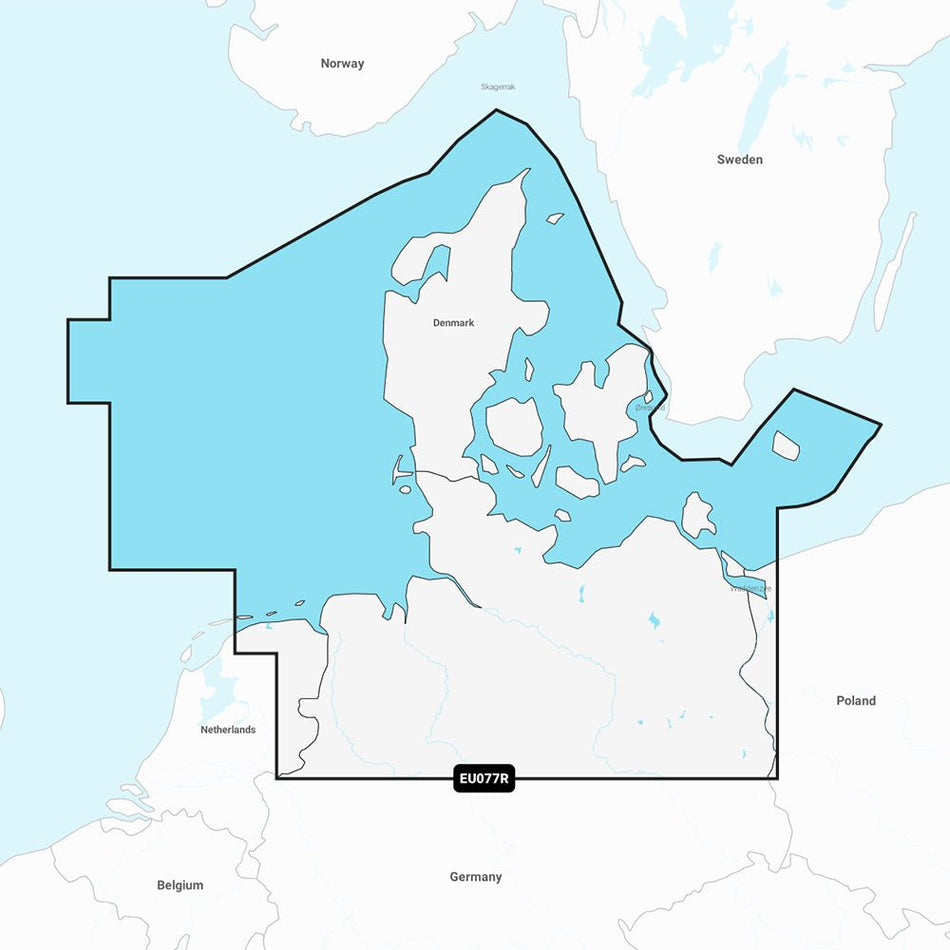 Garmin Navionics Vision+ NVEU077R - Denmark & Germany - Marine Chart - Get Tight Gear