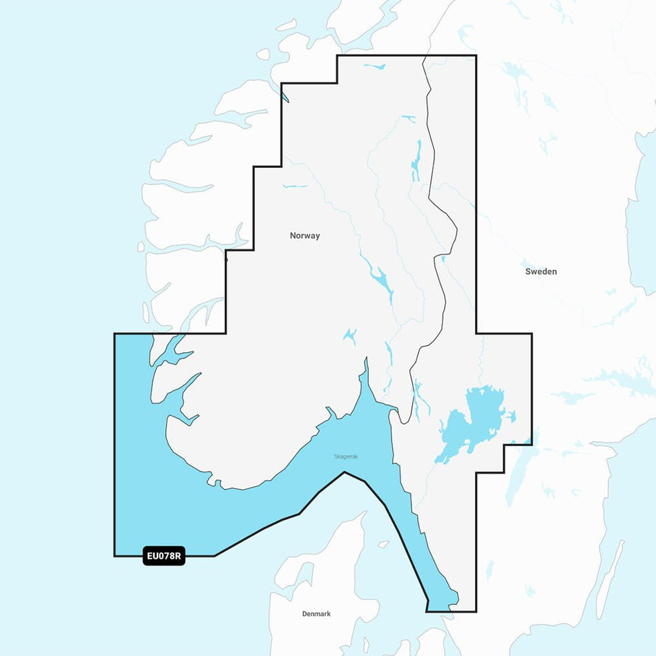Garmin Navionics Vision+ NVEU078R - Oslo, Skagerrak & Haugesund - Marine Chart - Get Tight Gear