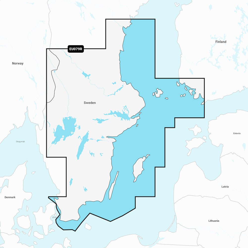 Garmin Navionics Vision+ NVEU079R - Sweden, Southeast - Marine Chart - Get Tight Gear