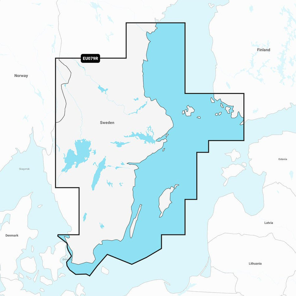 Garmin Navionics Vision+ NVEU079R - Sweden, Southeast - Marine Chart - Get Tight Gear
