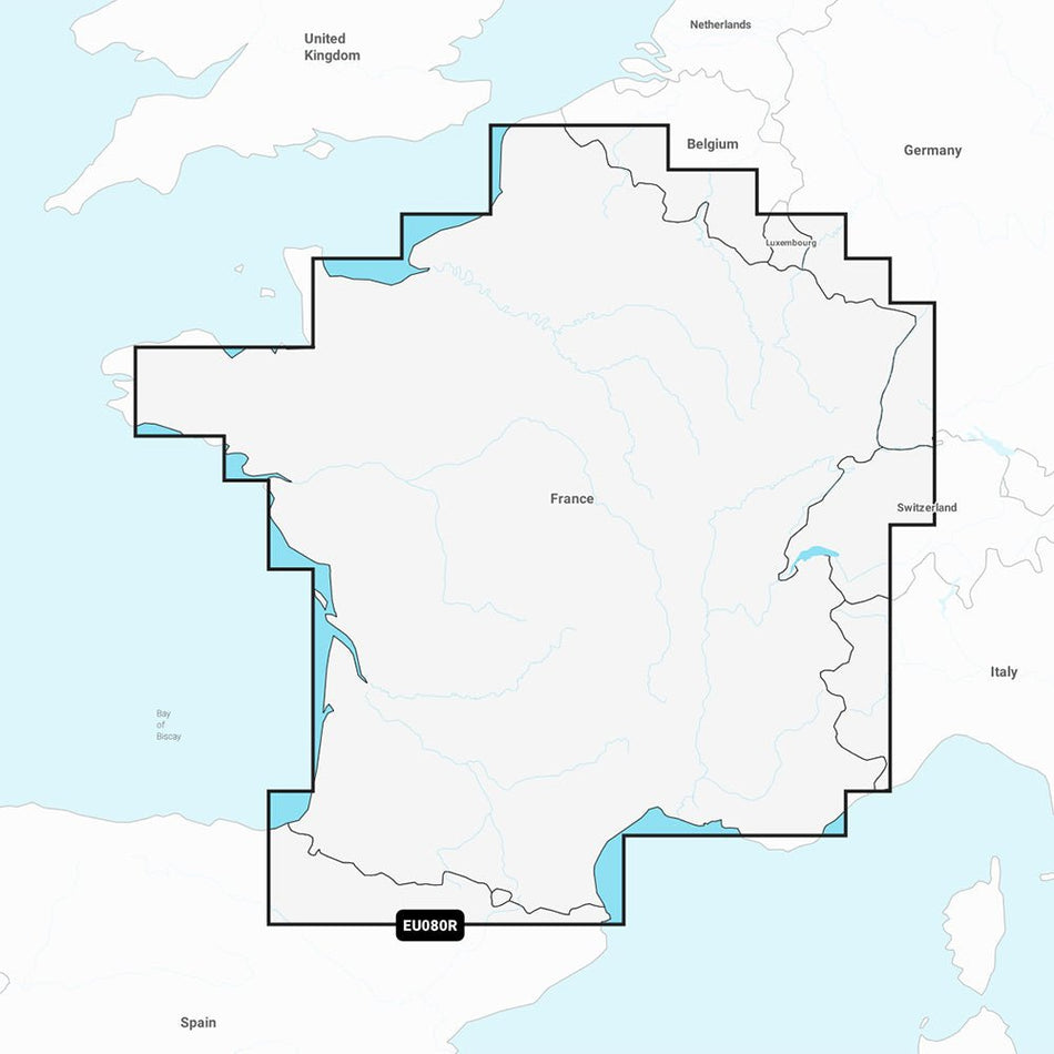 Garmin Navionics Vision+ NVEU080R - France, Lakes & Rivers - Inland Marine Chart - Get Tight Gear