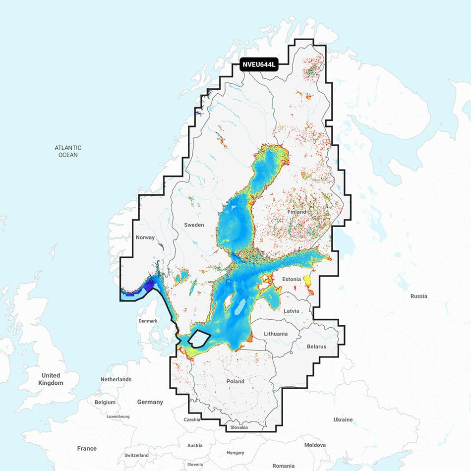 Garmin Navionics Vision+ NVEU644L Baltic Sea - Get Tight Gear