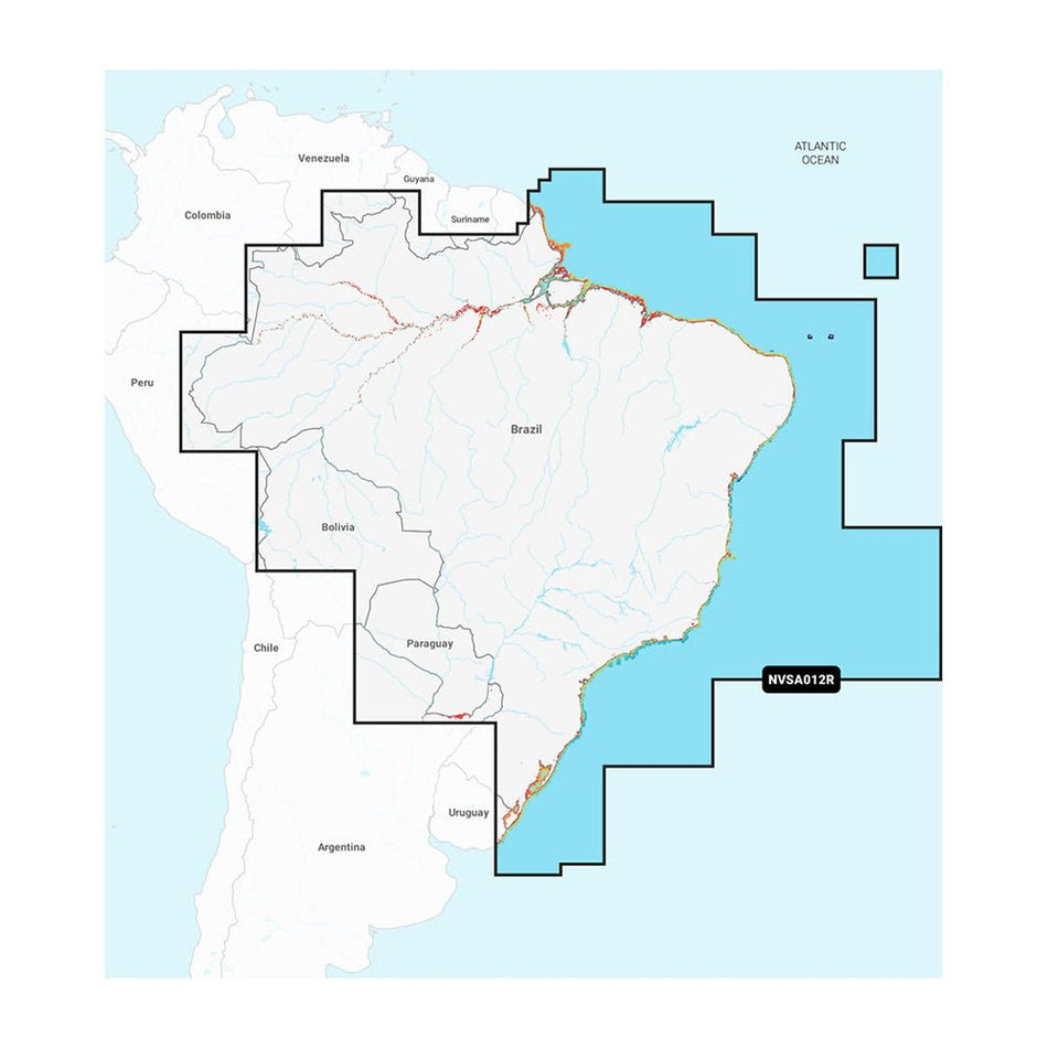 Garmin Navionics Vision+ NVSA012R Brazil - Get Tight Gear