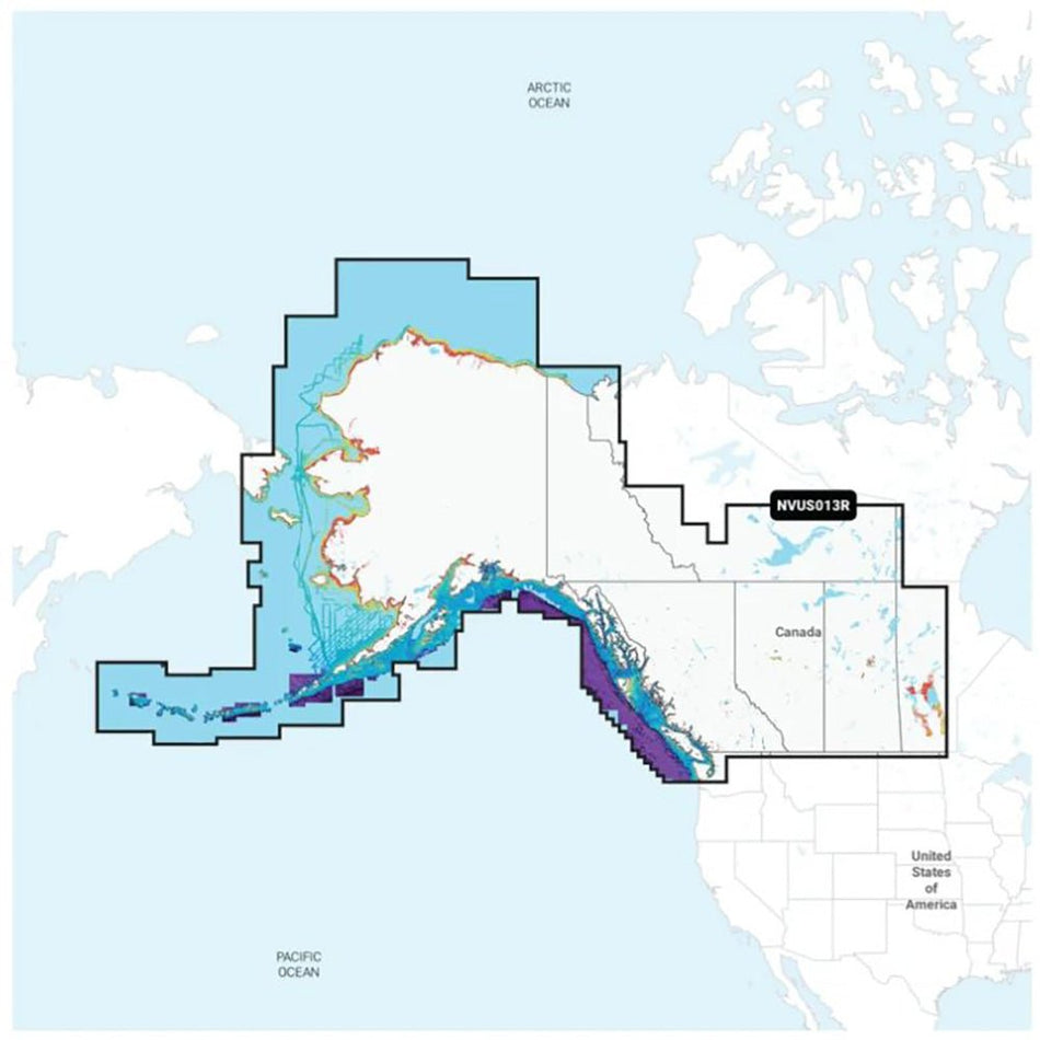 Garmin Navionics Vision+ NVUS013R Canada, West & Alaska - Get Tight Gear