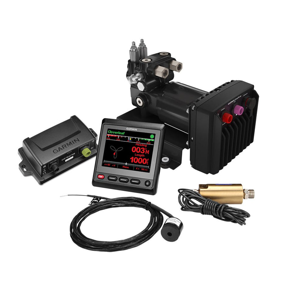Garmin Reactor 40 Hydraulic Autopilot w/SmartPump v2 & GHC 20 Display - Get Tight Gear