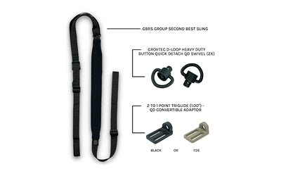 GBRS SECOND BEST SLING BUNDLE BLACK - Get Tight Gear