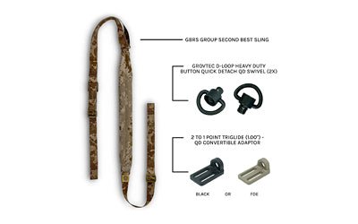 GBRS SECOND BEST SLING BUNDLE DSRT - Get Tight Gear