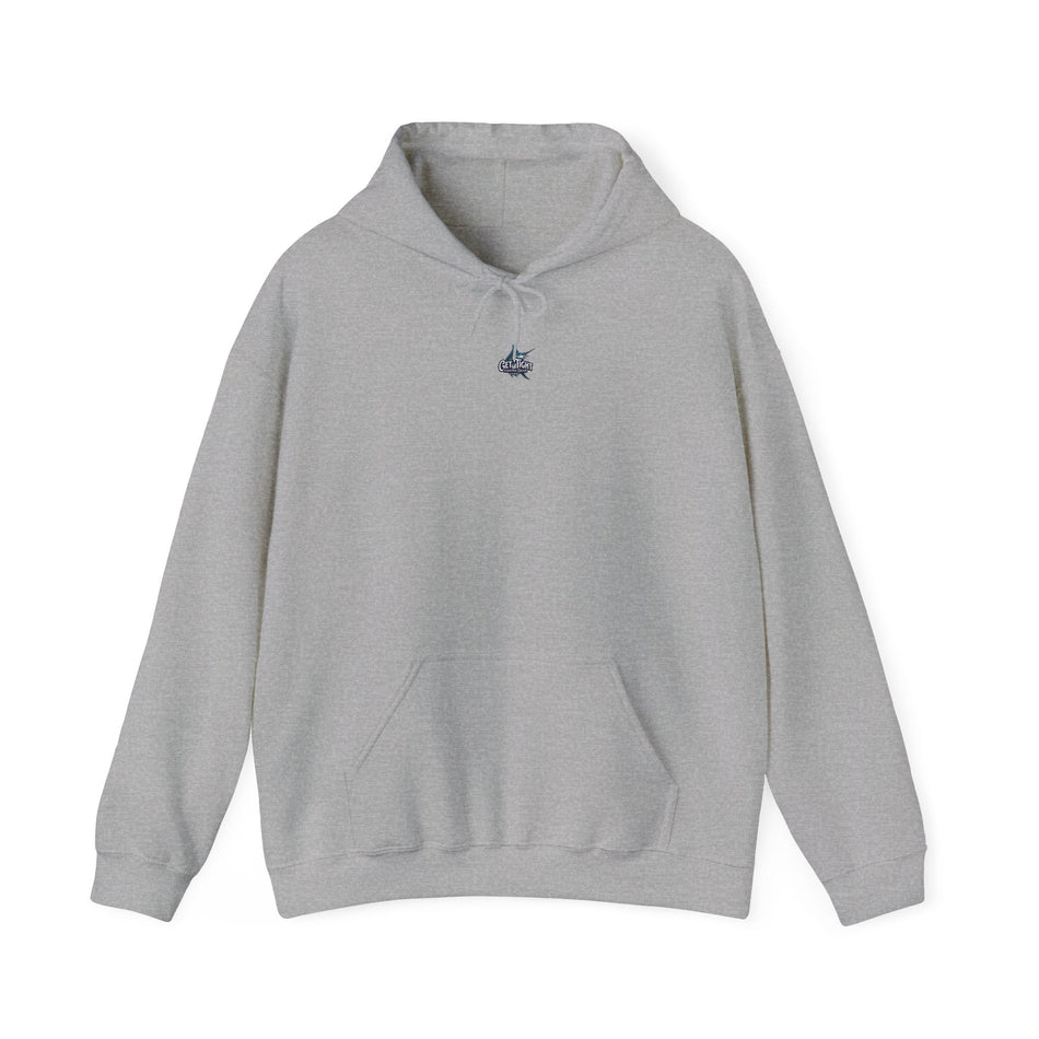 Get Tight Fishing Gear Hoodie - Unisex Heavy Blend™ Sweatshirt with American Flag Design - Get Tight Gear