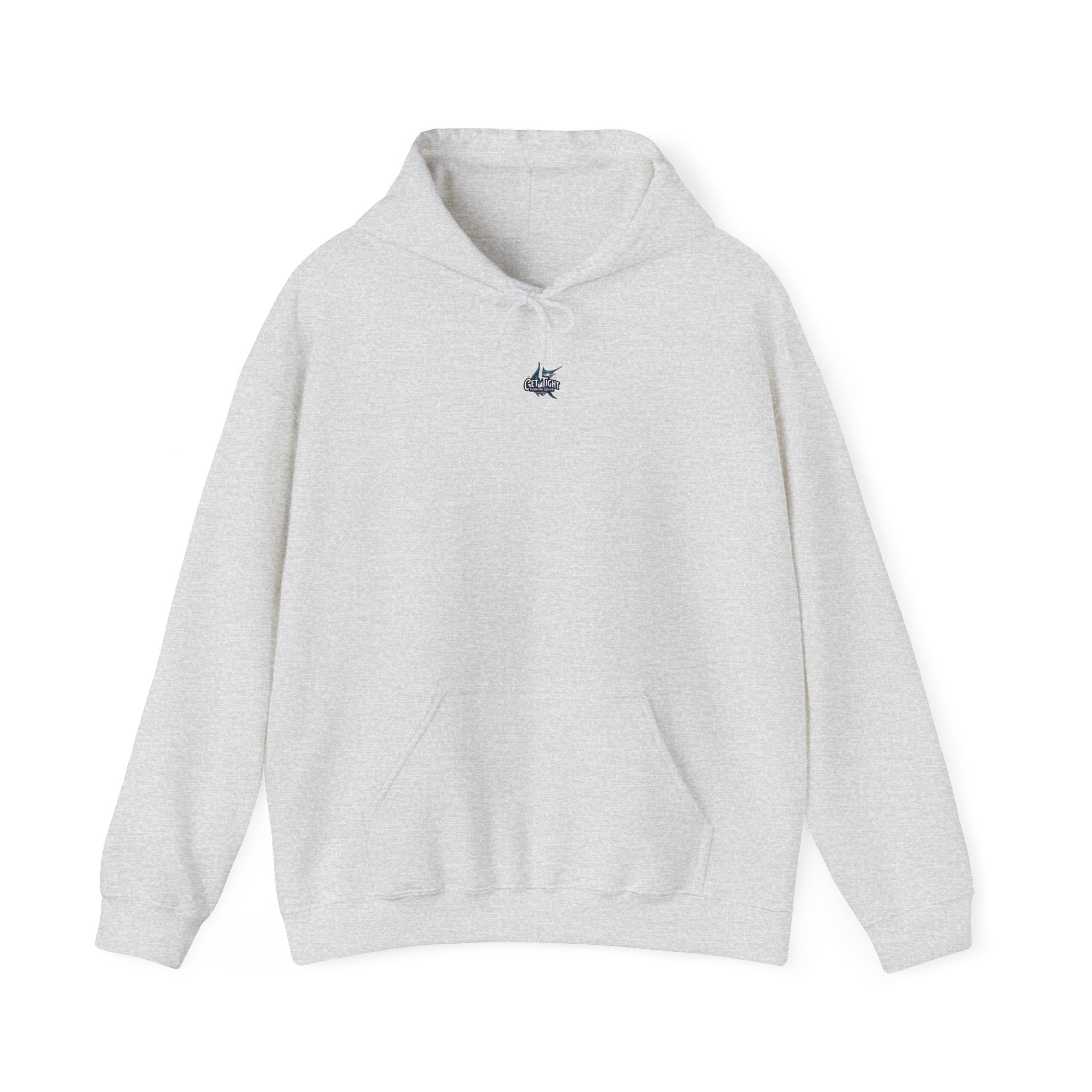 Get Tight Fishing Gear Hoodie - Unisex Heavy Blend™ Sweatshirt with American Flag Design - Get Tight Gear