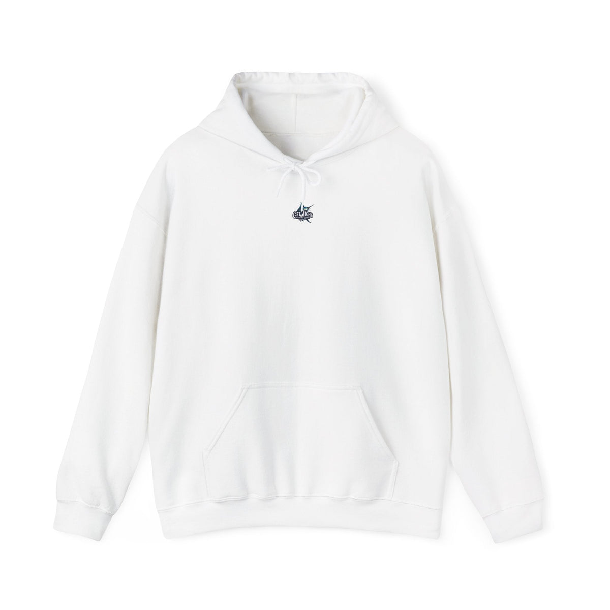 Get Tight Fishing Gear Hoodie - Unisex Heavy Blend™ Sweatshirt with American Flag Design - Get Tight Gear