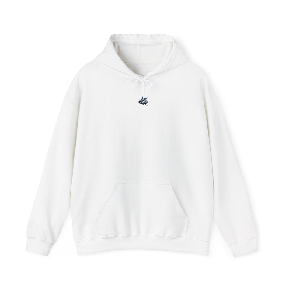 Get Tight Fishing Gear Hoodie - Unisex Heavy Blend™ Sweatshirt with American Flag Design - Get Tight Gear