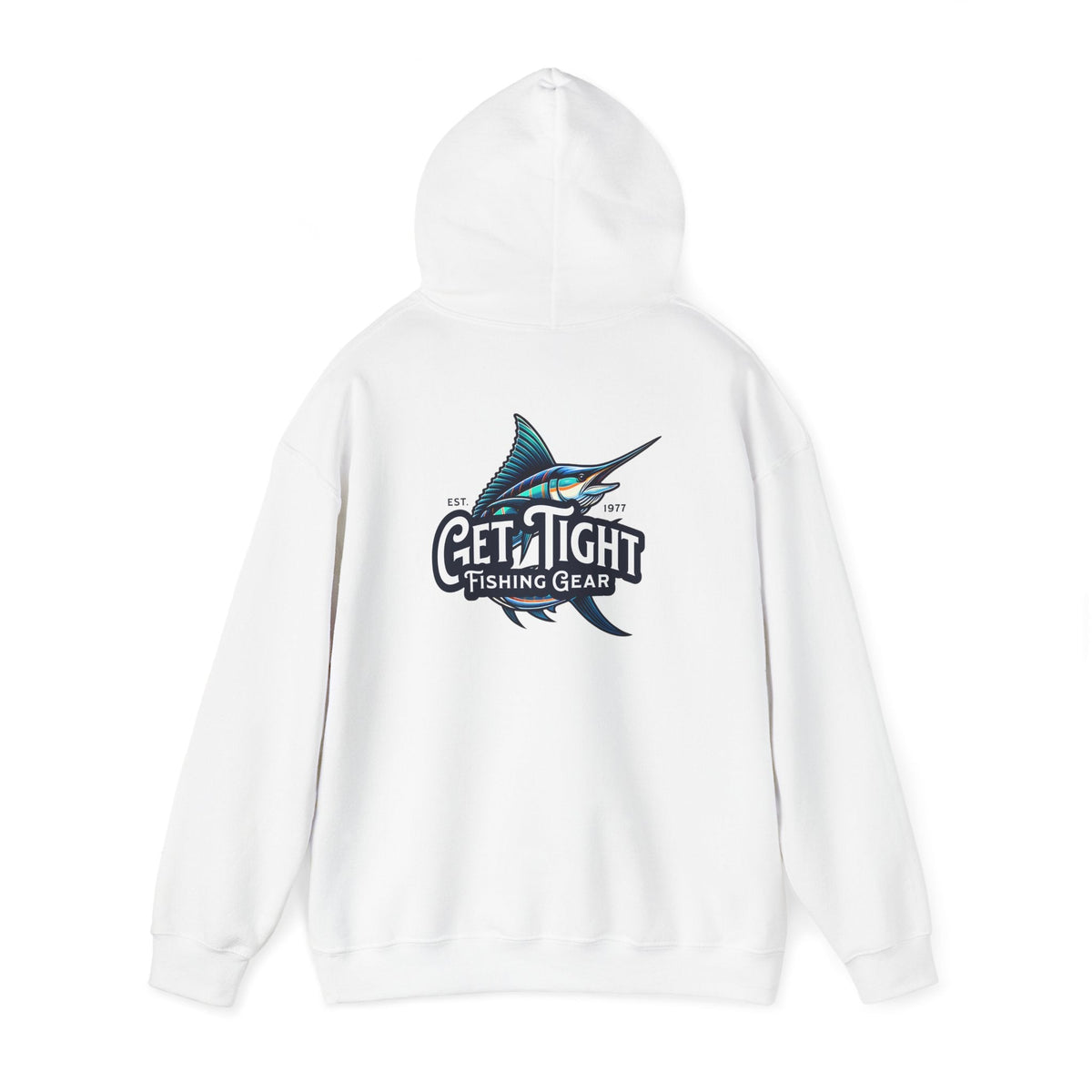 Get Tight Fishing Gear Hoodie - Unisex Heavy Blend Sweatshirt with Logo - Get Tight Gear