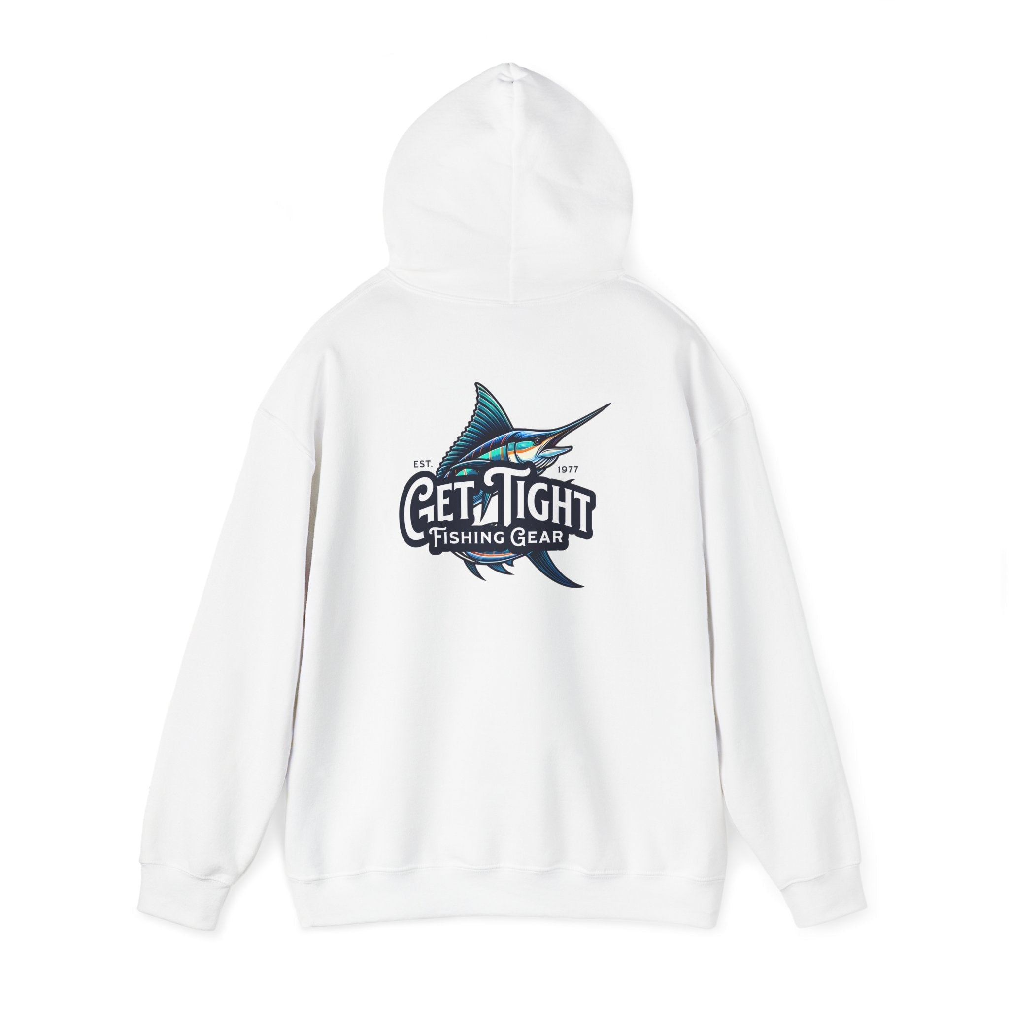 Get Tight Fishing Gear Hoodie - Unisex Heavy Blend Sweatshirt with Logo - Get Tight Gear