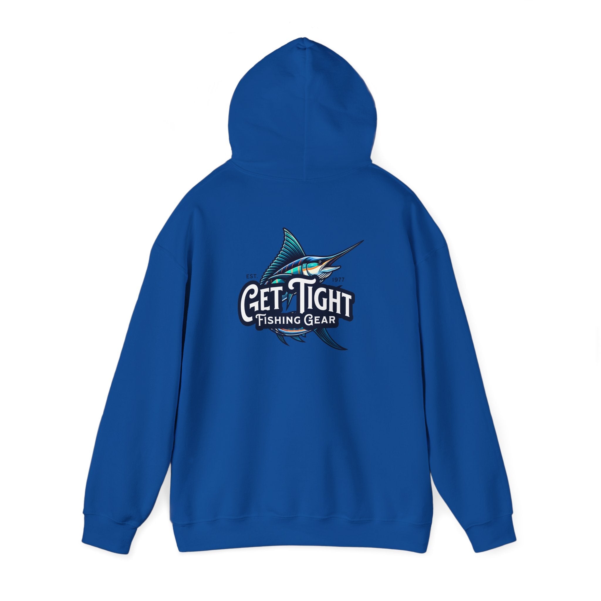 Get Tight Fishing Gear Hoodie - Unisex Heavy Blend Sweatshirt with Logo - Get Tight Gear