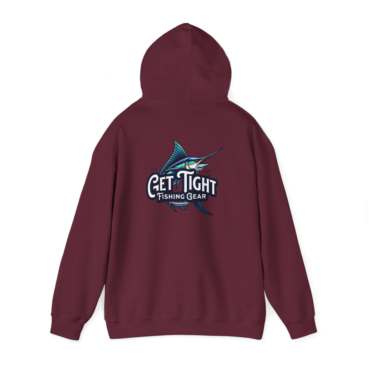 Get Tight Fishing Gear Hoodie - Unisex Heavy Blend Sweatshirt with Logo - Get Tight Gear