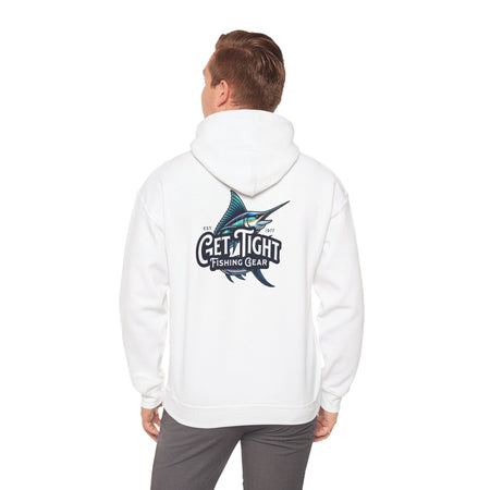 Get Tight Fishing Gear Hoodie - Unisex Heavy Blend Sweatshirt with Logo - Get Tight Gear