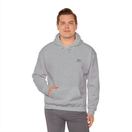 Get Tight Fishing Gear Hoodie - Unisex Heavy Blend Sweatshirt with Logo - Get Tight Gear