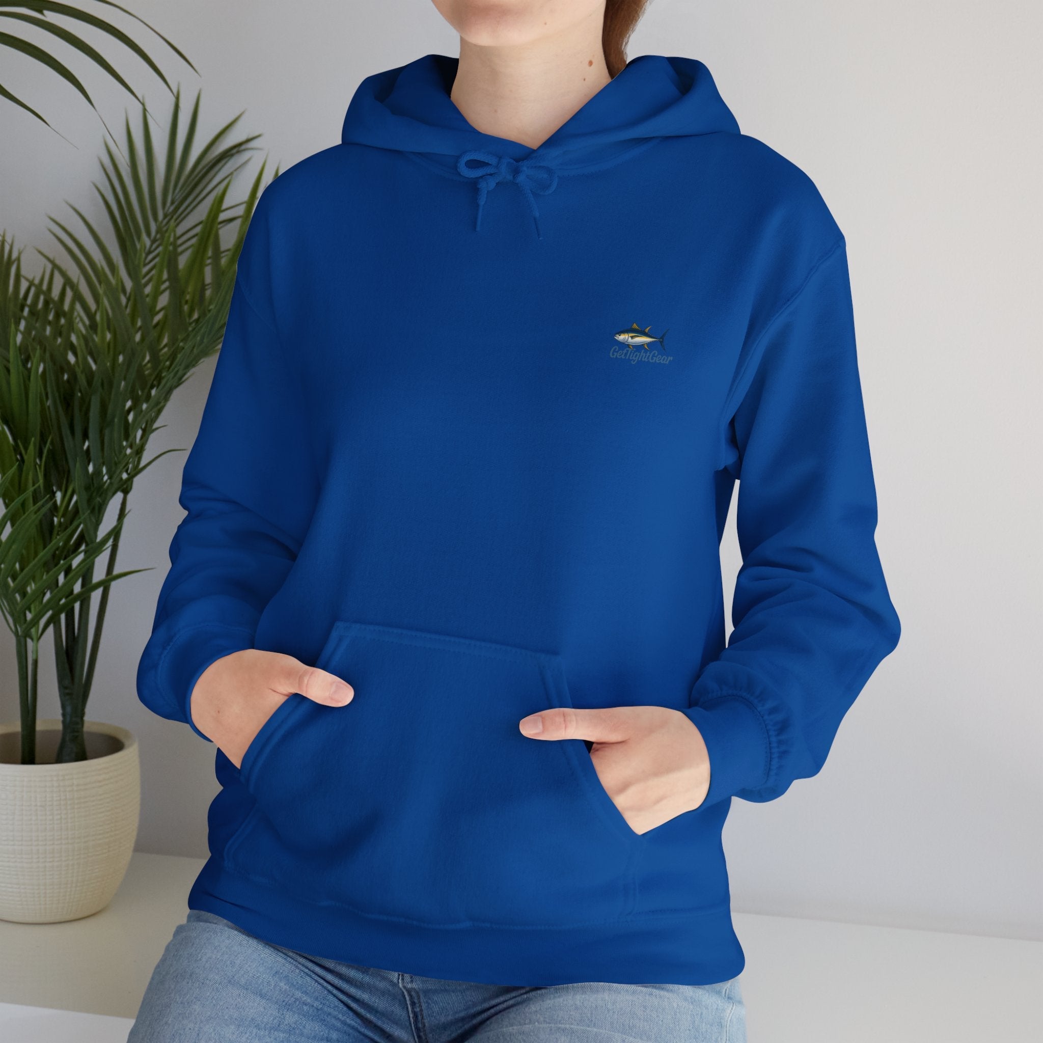 Get Tight Fishing Gear Hoodie - Unisex Heavy Blend Sweatshirt with Logo - Get Tight Gear