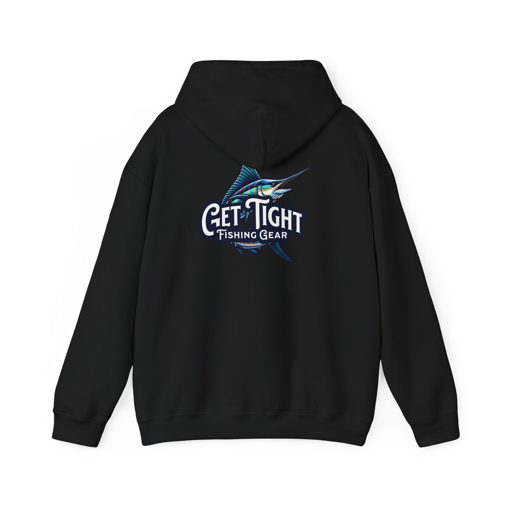 Get Tight Fishing Gear Hoodie - Unisex Heavy Blend Sweatshirt with Logo - Get Tight Gear