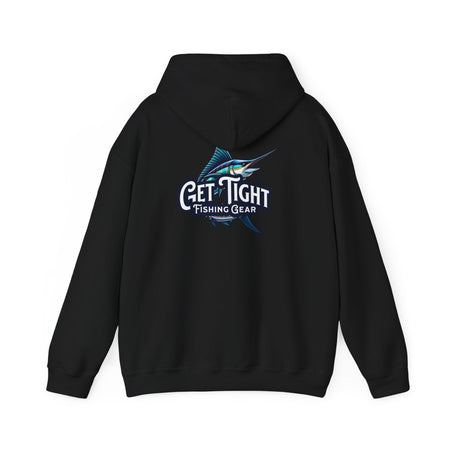 Get Tight Fishing Gear Hoodie - Unisex Heavy Blend Sweatshirt with Logo - Get Tight Gear