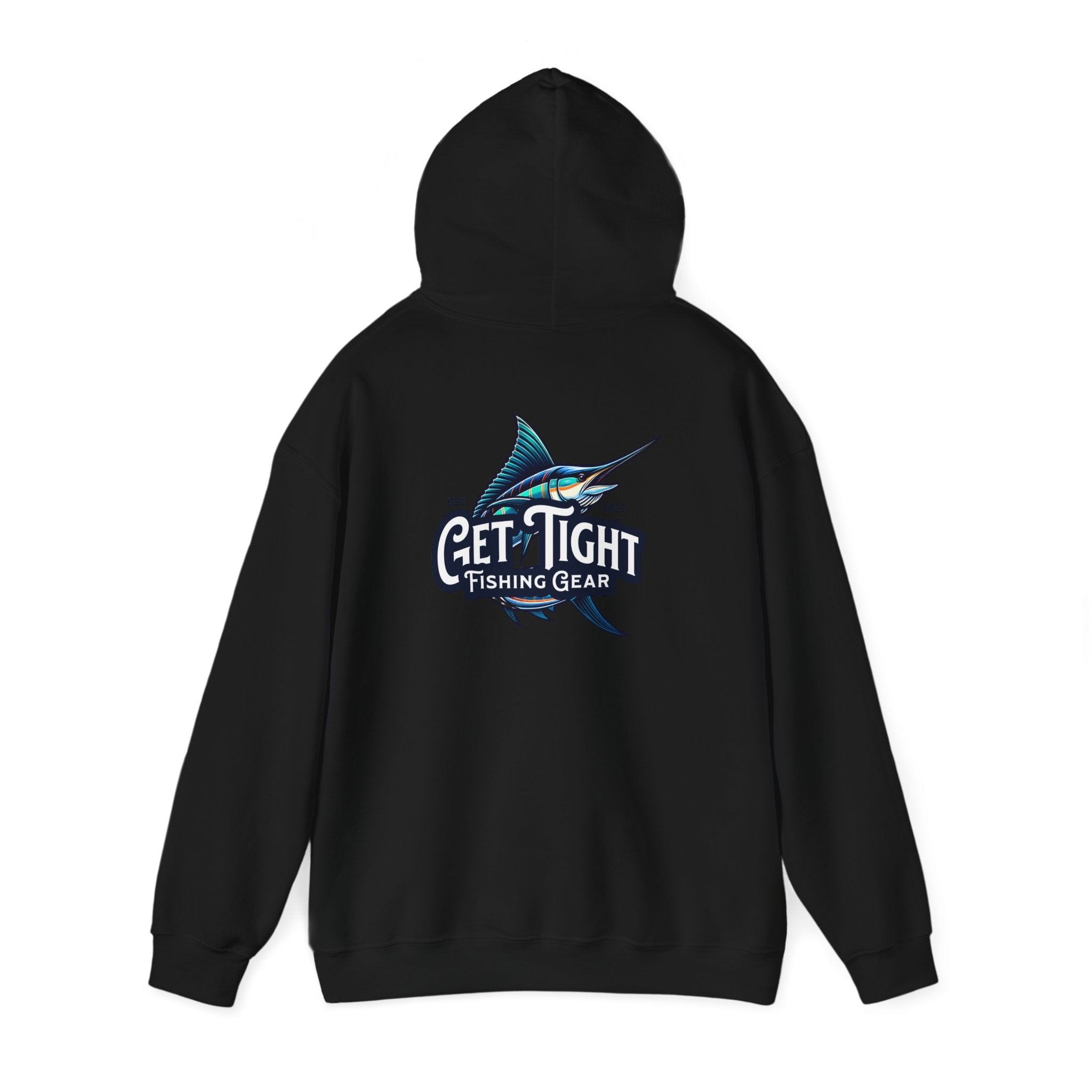 Get Tight Fishing Gear Hoodie - Unisex Heavy Blend Sweatshirt with Logo - Get Tight Gear